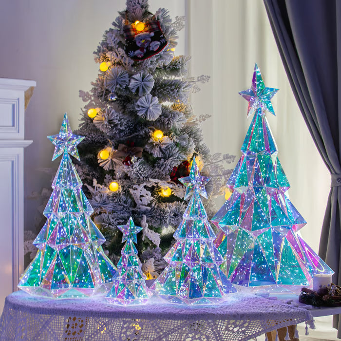🎅 Vente de Noël anticipée 🎅✨ Figure holographique de Noël pour intérieur/extérieur avec télécommande