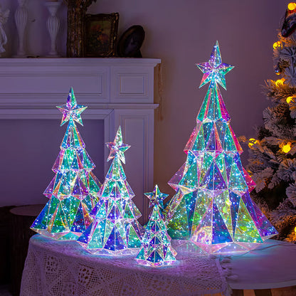 🎅 Vente de Noël anticipée 🎅✨ Figure holographique de Noël pour intérieur/extérieur avec télécommande